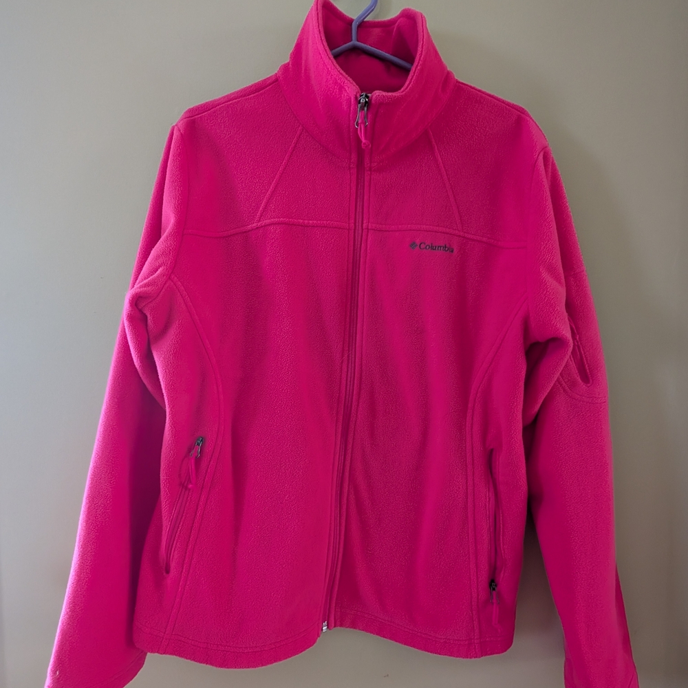 Columbia Pink Ski Snow Jacket Fleece